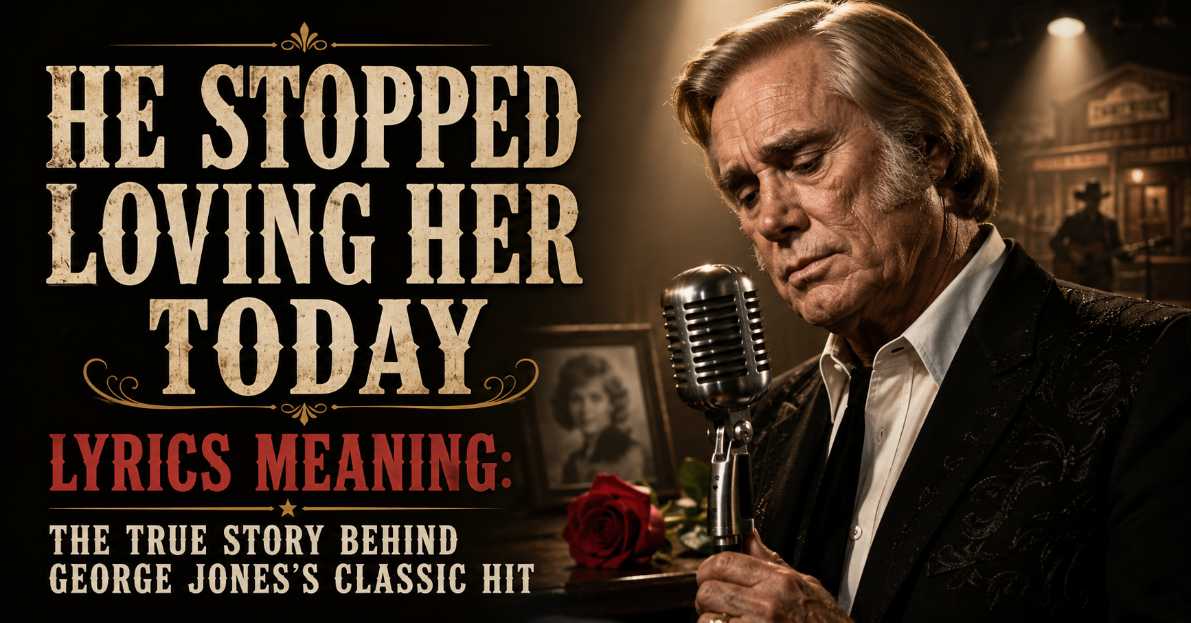 He Stopped Loving Her Today Lyrics Meaning: The True Story Behind George Jones’s Classic Hit