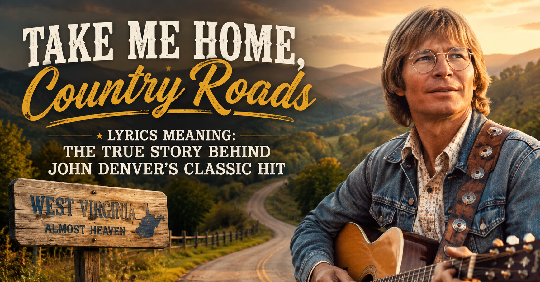 Take Me Home, Country Roads Lyrics Meaning: The True Story Behind John Denver’s Classic Hit