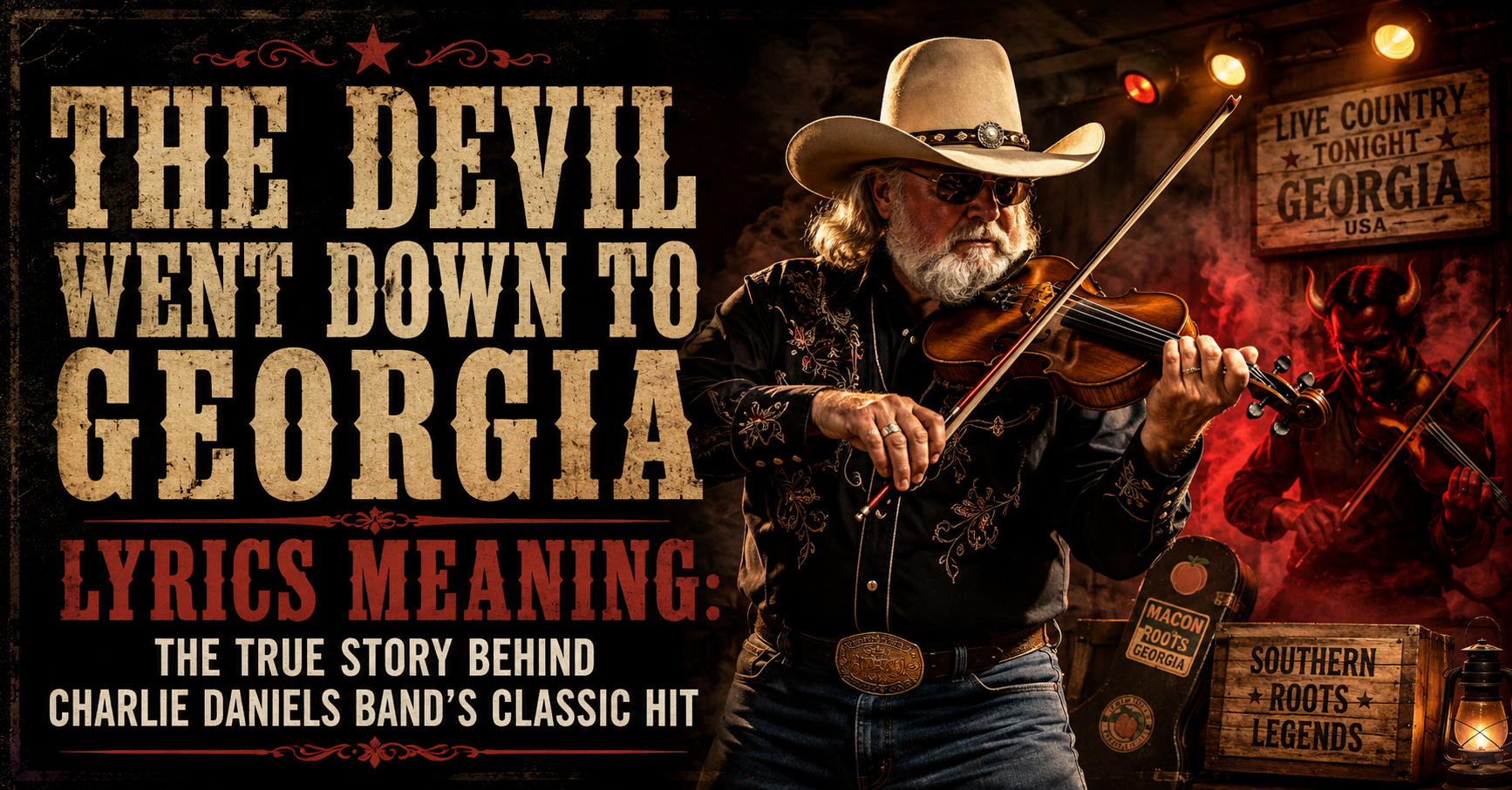 The Devil Went Down to Georgia Lyrics Meaning: The True Story Behind Charlie Daniels Band’s Classic Hit